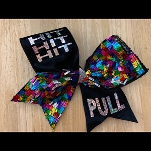 “Hit Hit Pull” Cheerleading Bow! :)
